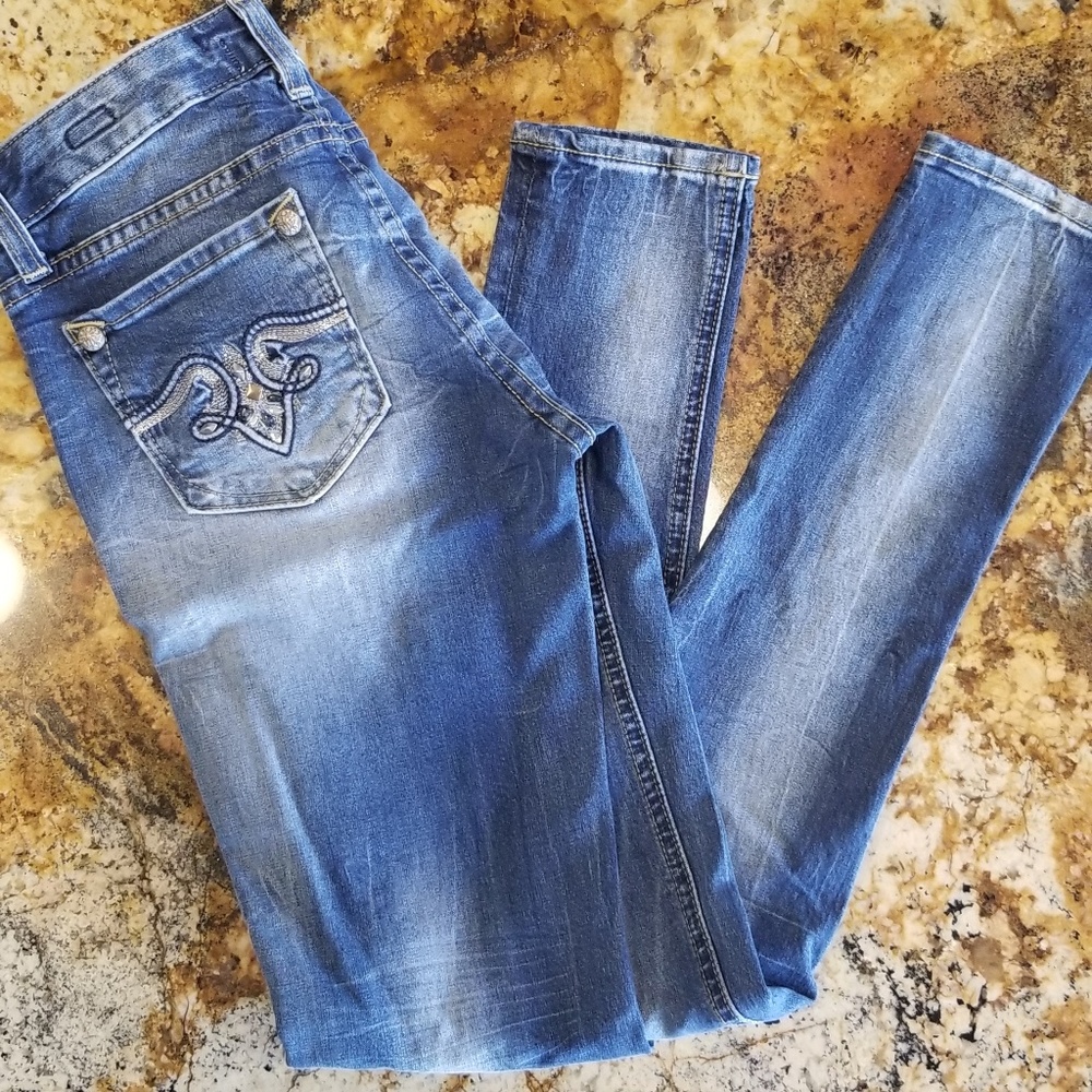 ReRock Skinny Jeans Sz 0 - Picture 3 of 4